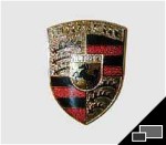 PORSCHE HOOD EMBLEM / CREST