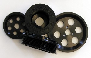 POWER STEERING & ALTERNATOR UNDERDRIVE PULLEY SET 924S / 944 ALL / 968