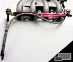 BILLET FUEL RAIL w/Bosch Reg / Stock Damper 944S2