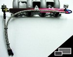 BILLET FUEL RAIL w/Bosch Reg / No Damper 944S / 944S2 / 968