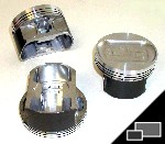 WOSSNER PISTON 100.5mm 0cc 944 8v