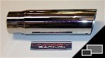 3 inch STAINLESS EXHAUST TIP SLASH CUT