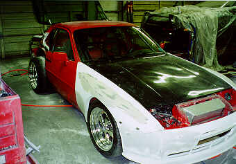 Front Bumper & Splitter Ready For Primer.