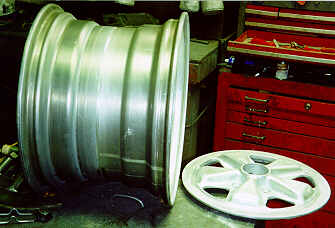 Rear Wheel in Work