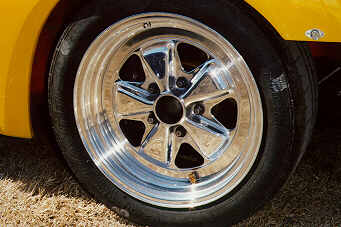 Front Wheel on Car