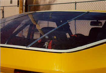 Plastic Rear Hatch Window