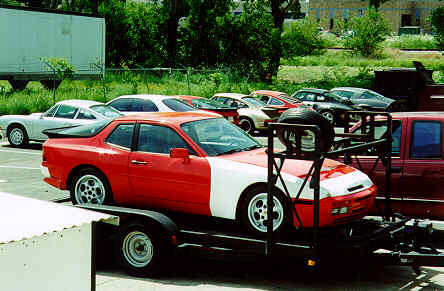 Heading out to Hallet in the early stages