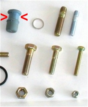 CAP EXHAUST SAMPLE TUBE 911 / 924S / 928 / 944 from '85/2 / 944T (#18) - 034133335D