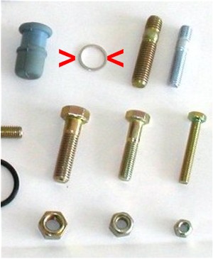 SEALING RING TURBO OIL FEED TUBE (#22) - 90012300730