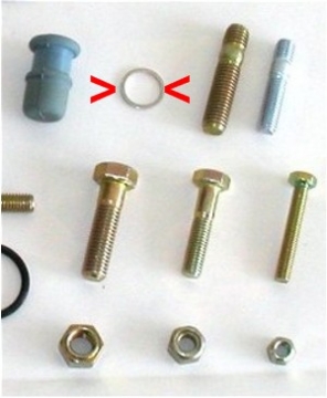 SEALING RING TURBO OIL FEED TUBE (#22) - 90012300730