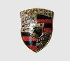 PORSCHE HOOD EMBLEM / CREST - 90155921020