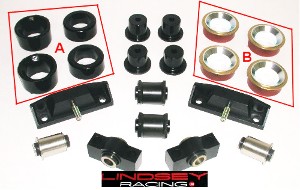 SOLID BUSHING KIT #2 944 ALL from '85/2 / 968