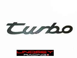 REAR EMBLEM TURBO BLACK 944T - 95155909300