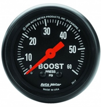 2-1/16" BOOST, 0-60 PSI, Z-SERIES