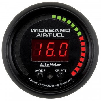 2-1/16" WIDEBAND PRO AIR/FUEL RATIO, 6:1-20:1 AFR, ES