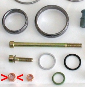 NUTS TURBINE OUTLET / DOWN PIPE OUTLET 944T (#2) - 99908404702