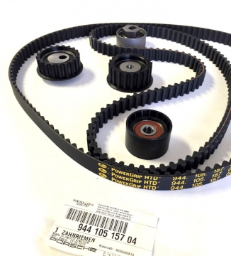 ROLLER BELT KIT 944 '87 thru '89, 944T from '87 - LA944RBK2GEN