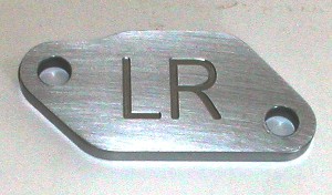 LR WATER BLOCK OFF 924S / 944 8v / 944T / 928