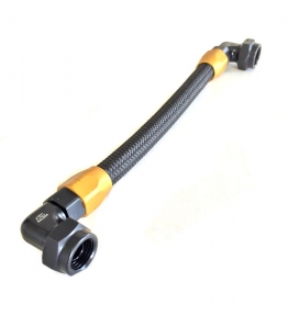 FUEL HOSE / DAMPER TO RAIL "BLACK" 924S / 944 / 951