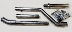 2.5 INCH LINDSEY EXHAUST FOR MSDS HEADERS 924S / 944 8v '83-'89
