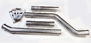 3 INCH LINDSEY EXHAUST FOR MSDS HEADERS 924S / 944 8v '83-'89