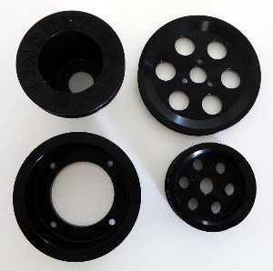 POWER STEERING & ALTERNATOR UNDERDRIVE PULLEY SET 924S / 944 ALL / 968