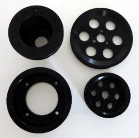 POWER STEERING & ALTERNATOR UNDERDRIVE PULLEY SET 924S / 944 ALL / 968