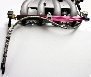 BILLET FUEL RAIL w/Bosch Reg / Stock Damper 944S2