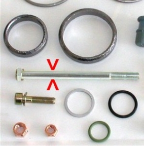 TURBO MOUNT BOLT LONG 944T (#8) - N0447211