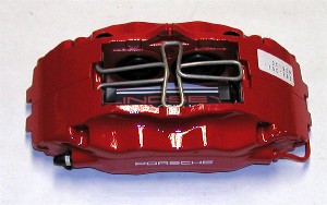 LEFT FRONT BIG RED BRAKE CALIPER 993TT - 99335142510