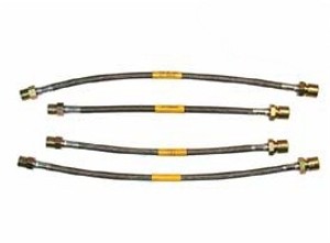 911 BRAKE LINE SET STEEL BRAIDED DOT - 995522101