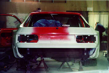 Final Prepping for Paint