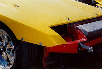 Front Bumper Supports In Place.